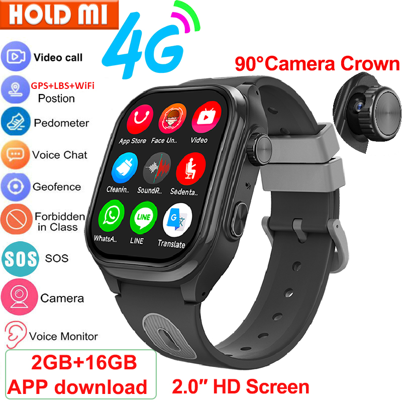 Smartwatch Watches For 12 Year Old Boy - Kids Smart Watch 4G GPS WIFI