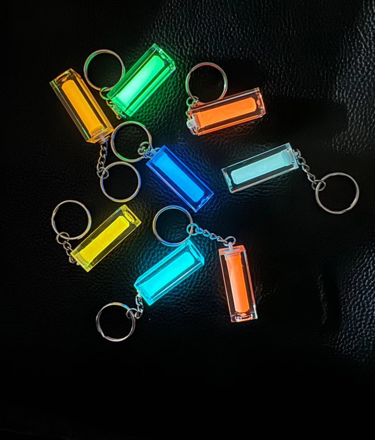Tritium Gas Tube - Nightglow Pendant, Key Bag Pendant, Non