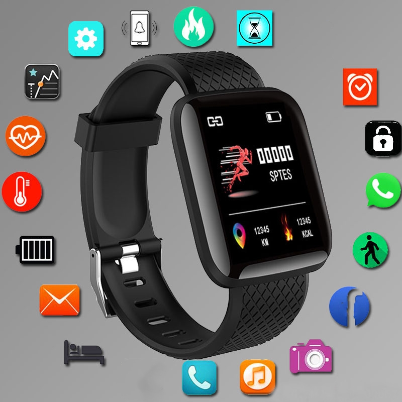 Smartwatch Watches For Mens - Sport Smartwatch Fitness Bracelet Music Control