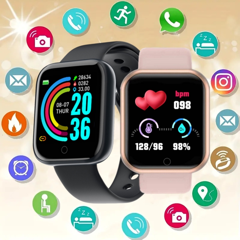Smartwatch Watches For Mens - Smart Watch Message Remind Music Control