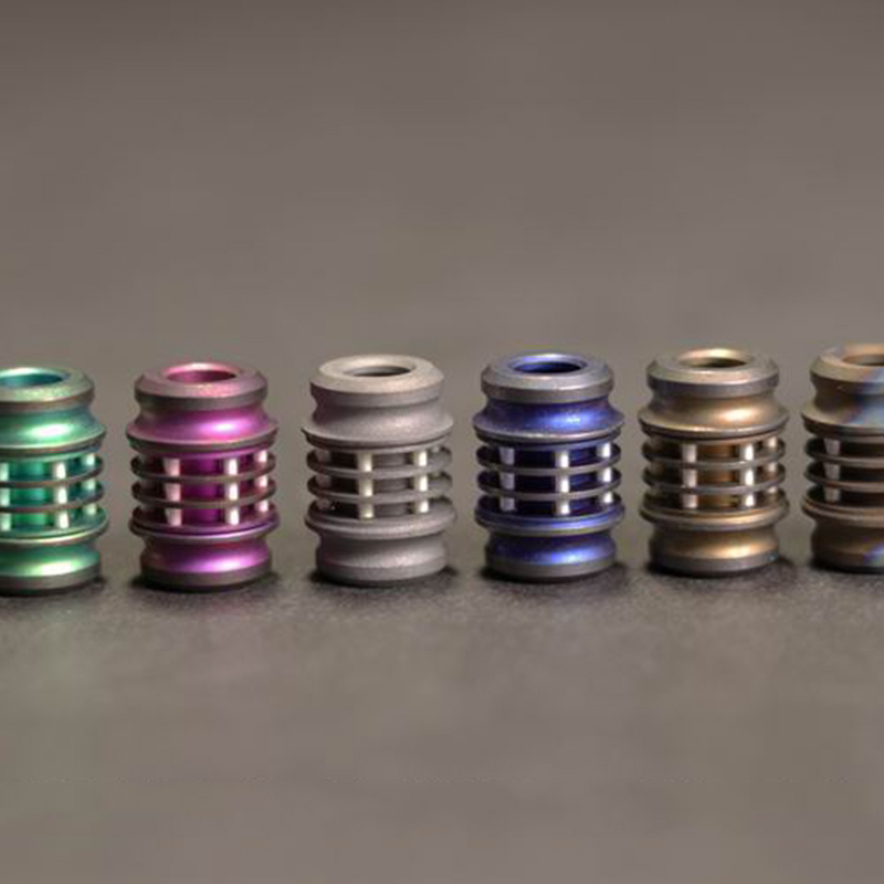 Tritium Gas Tube - 1PC Titanium Alloy Knife Beads Pendant