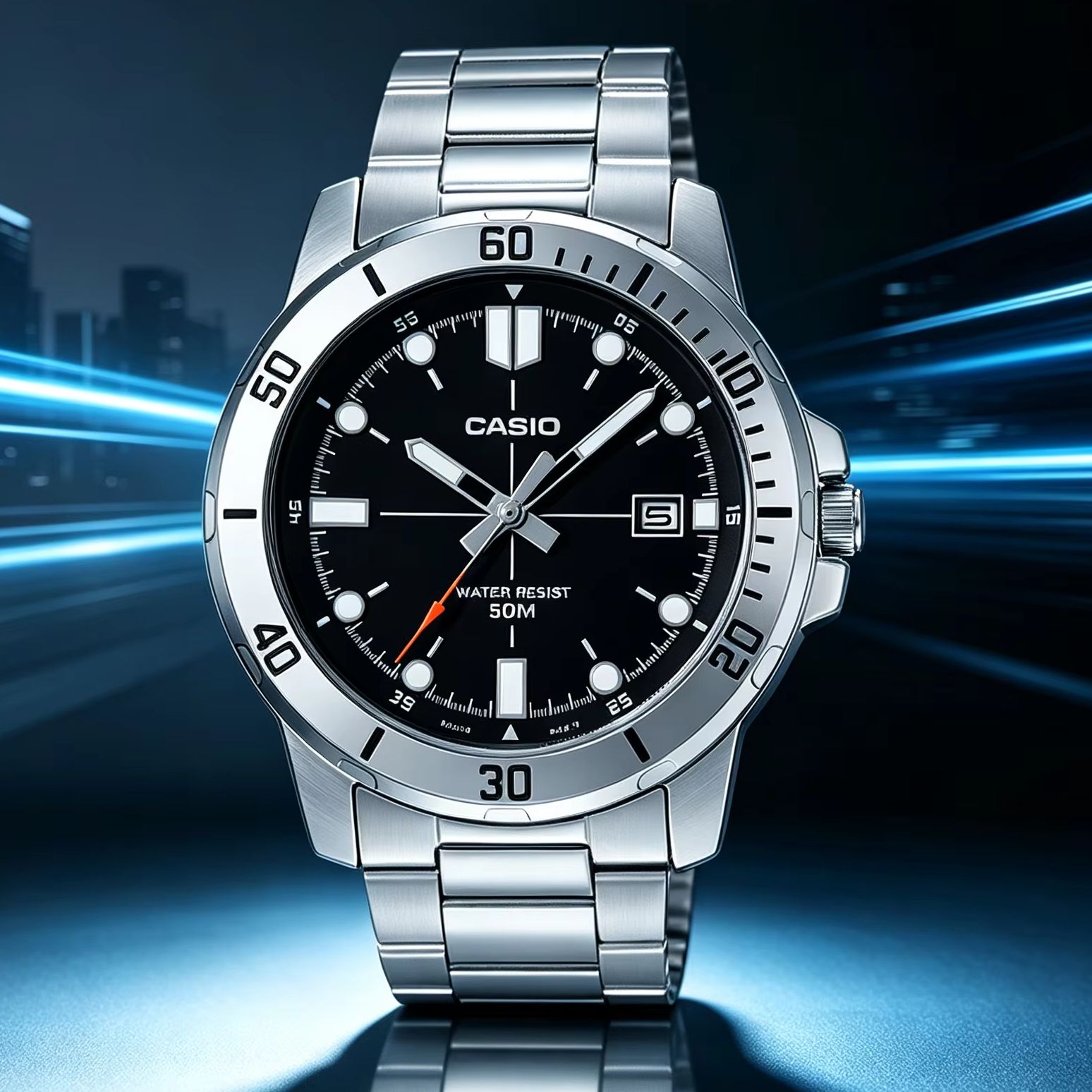 Casio Watches Smartwatch - Casio MTP‑VD01D Men Analog Watch |