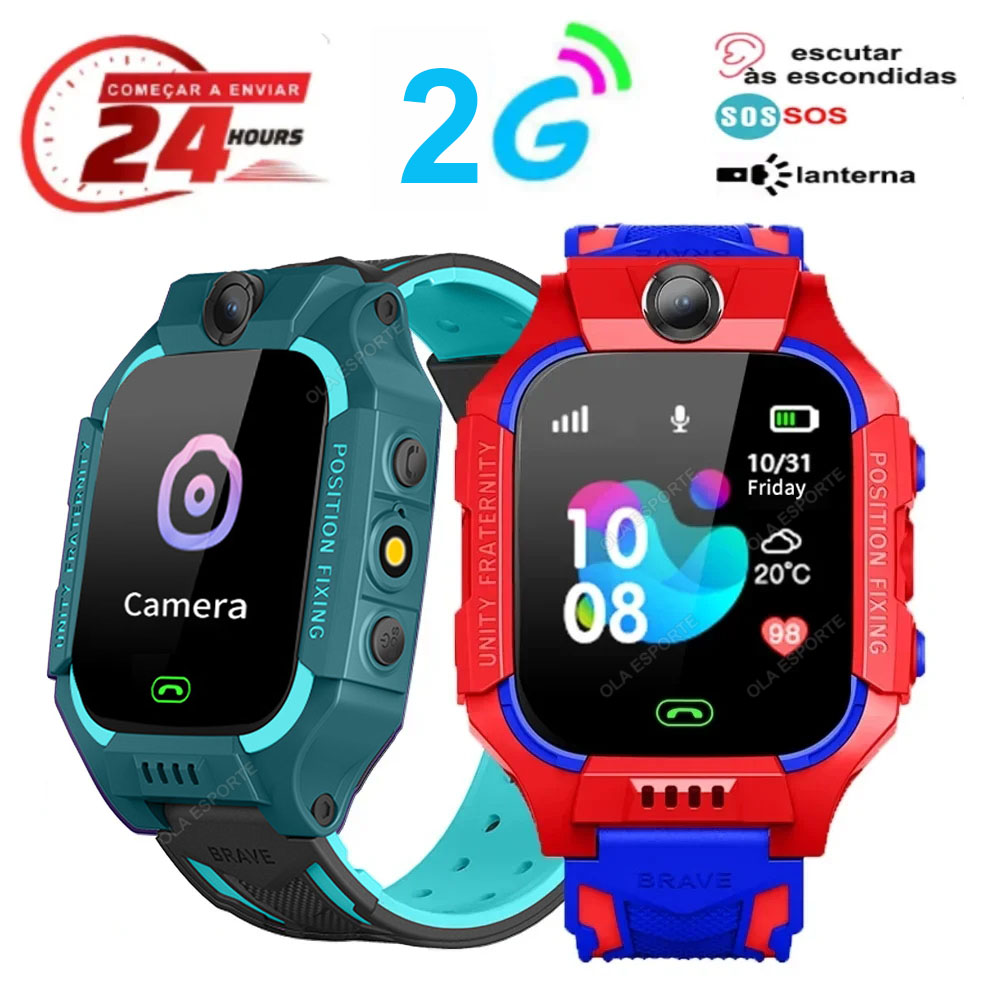 Smartwatch Watches For Kid Boy With Gps - 2026 New 2G Kids Smart Watch