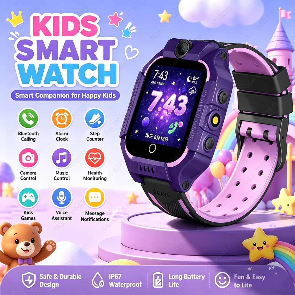 Smartwatch Watches For Kid Boy With Gps - 2027 New 2G Kids Smart Watch
