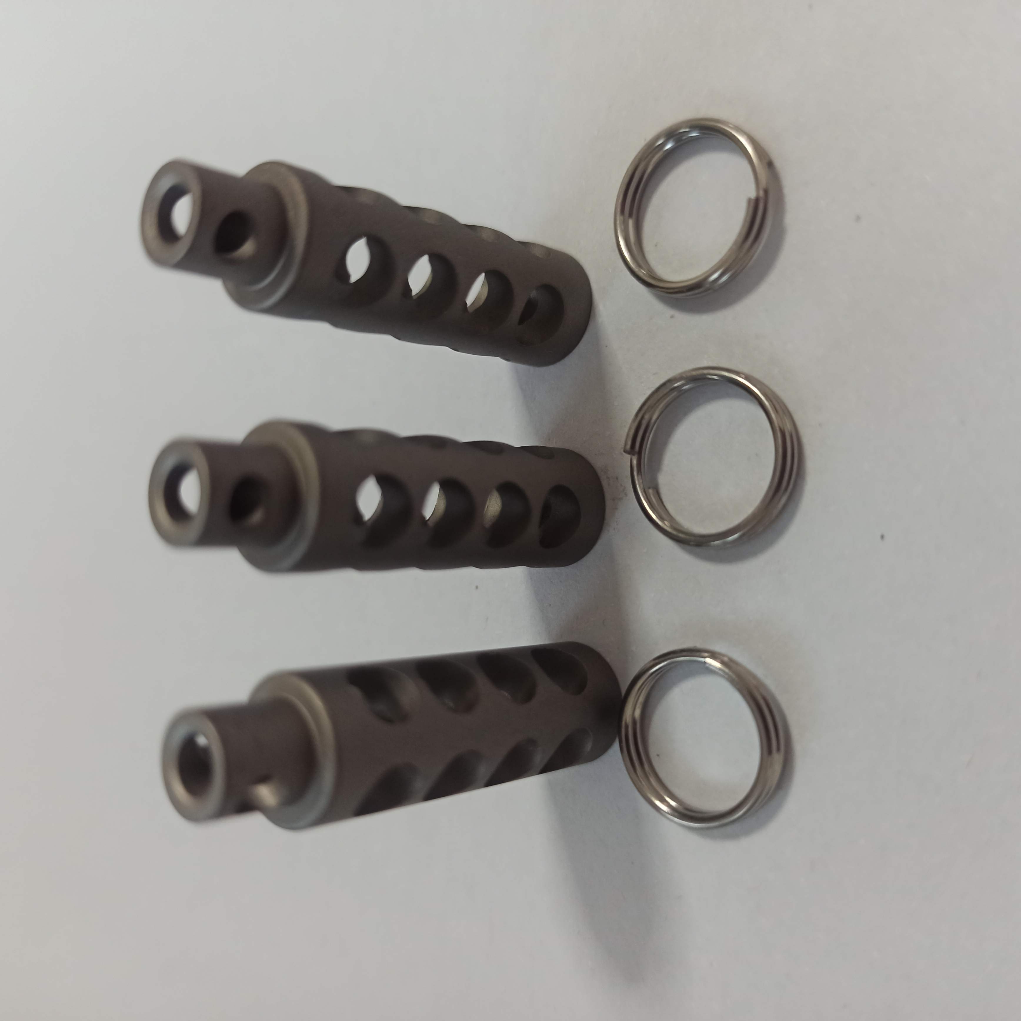 Tritium Gas Tube - 1Piece TC4 Titanium Alloy Key Chain