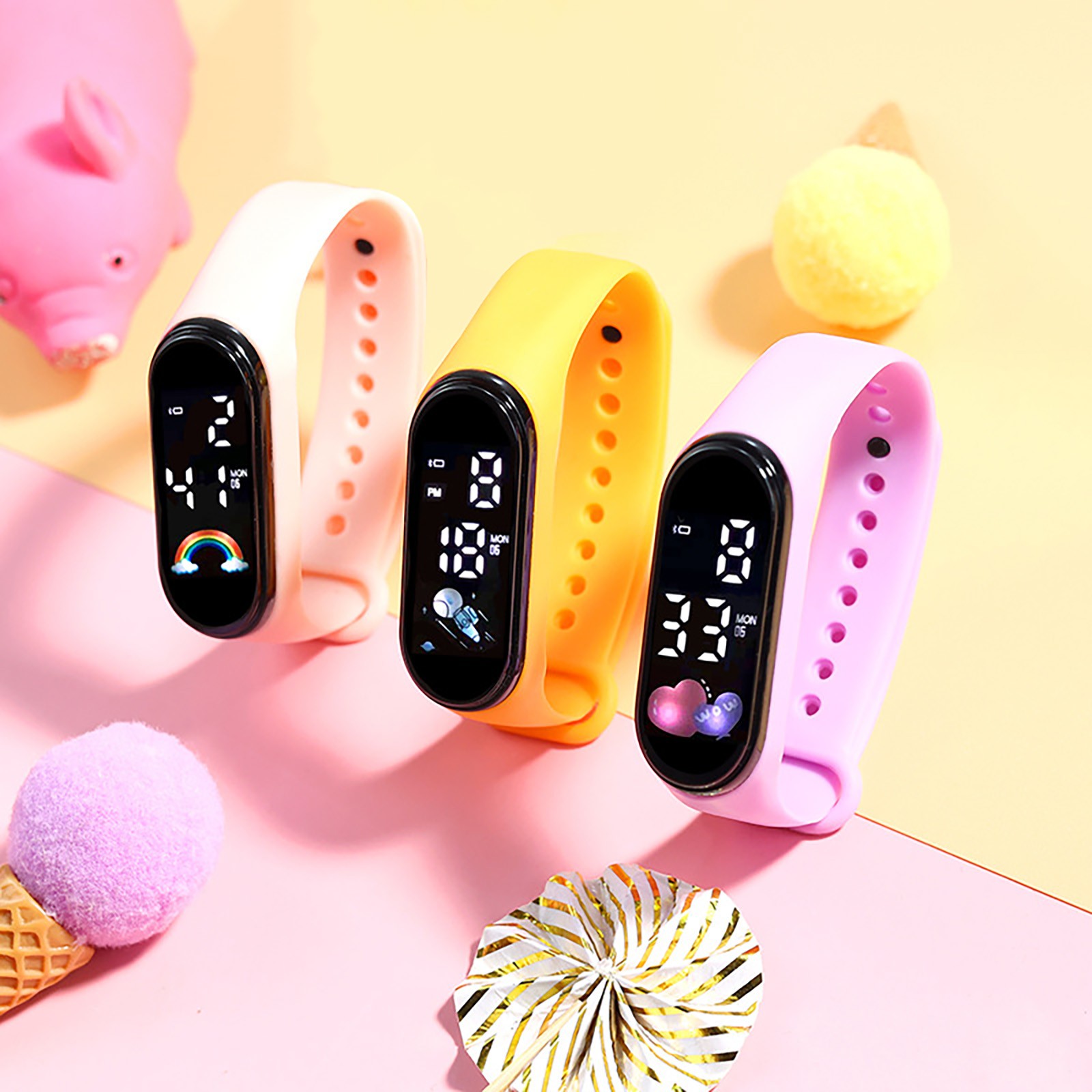 Smartwatch Digital Watches For Kid Girl - Children Watch Birthday Gift For Boy