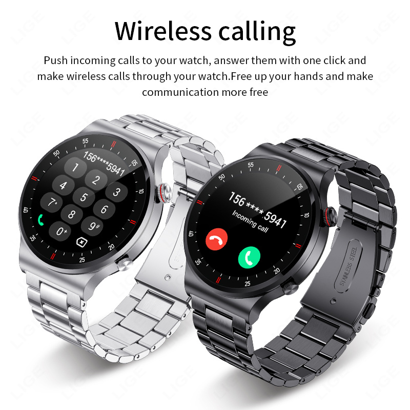 LIGE 2026 NFC Smart Watch Men  - đánh giá và giá Smartwatch Watches Gift For Women