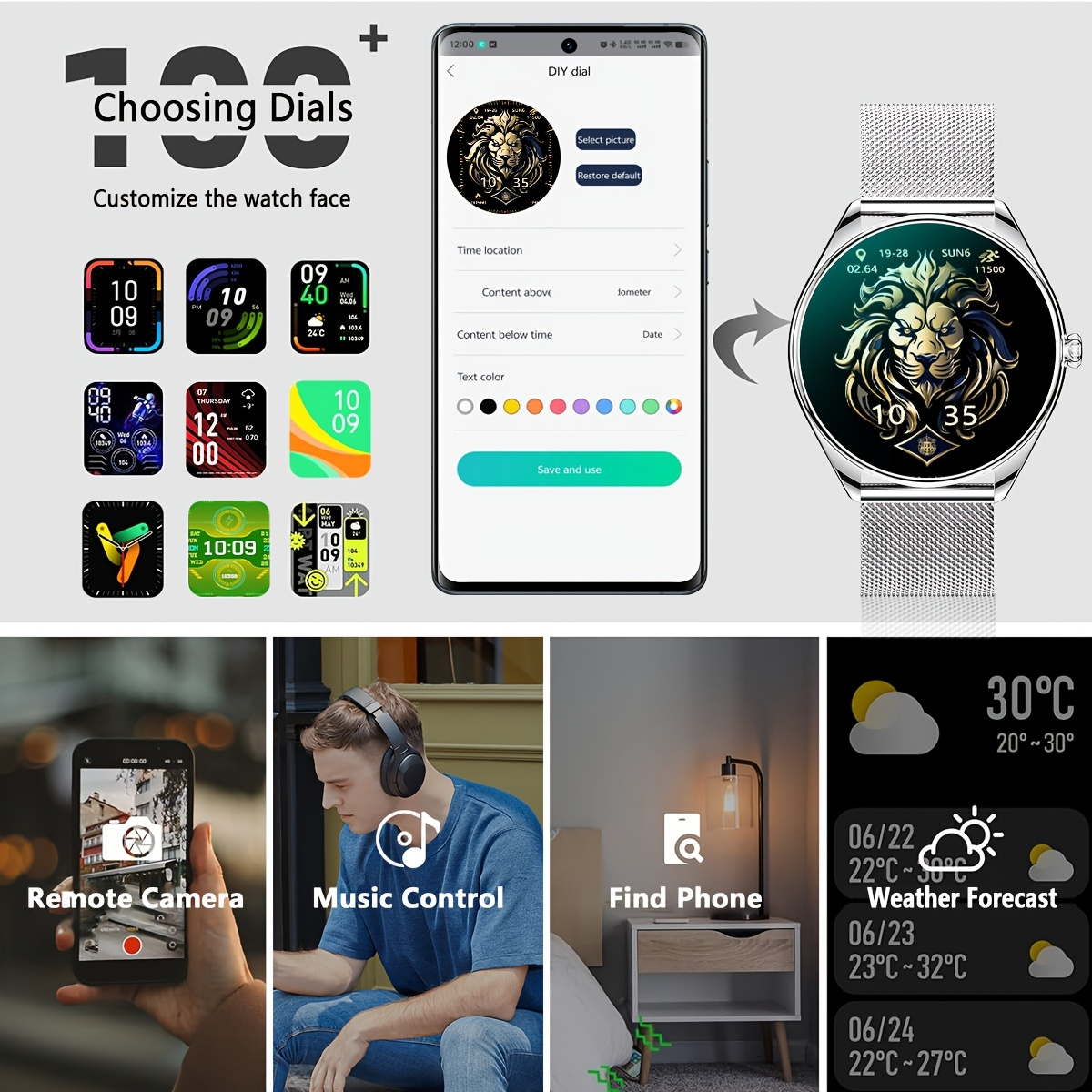 2026 New Ultra Thin Smart Watc - đánh giá và giá Watches Ladies Smartwatch