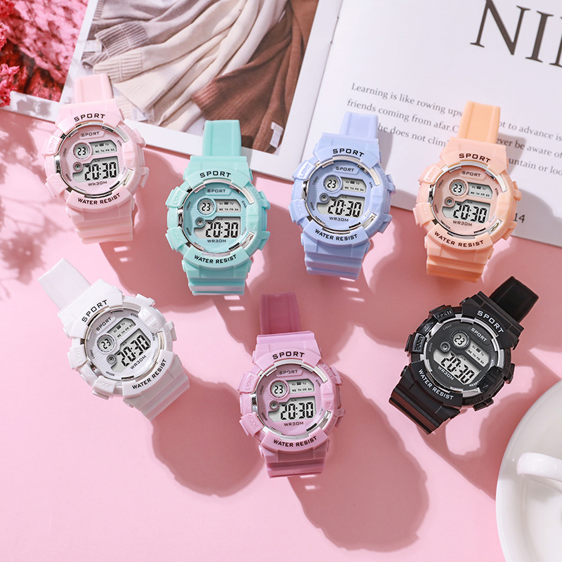 Fashion Kids Watches Luminous  - đánh giá và giá Smartwatch Digital Watches For Kid Girl