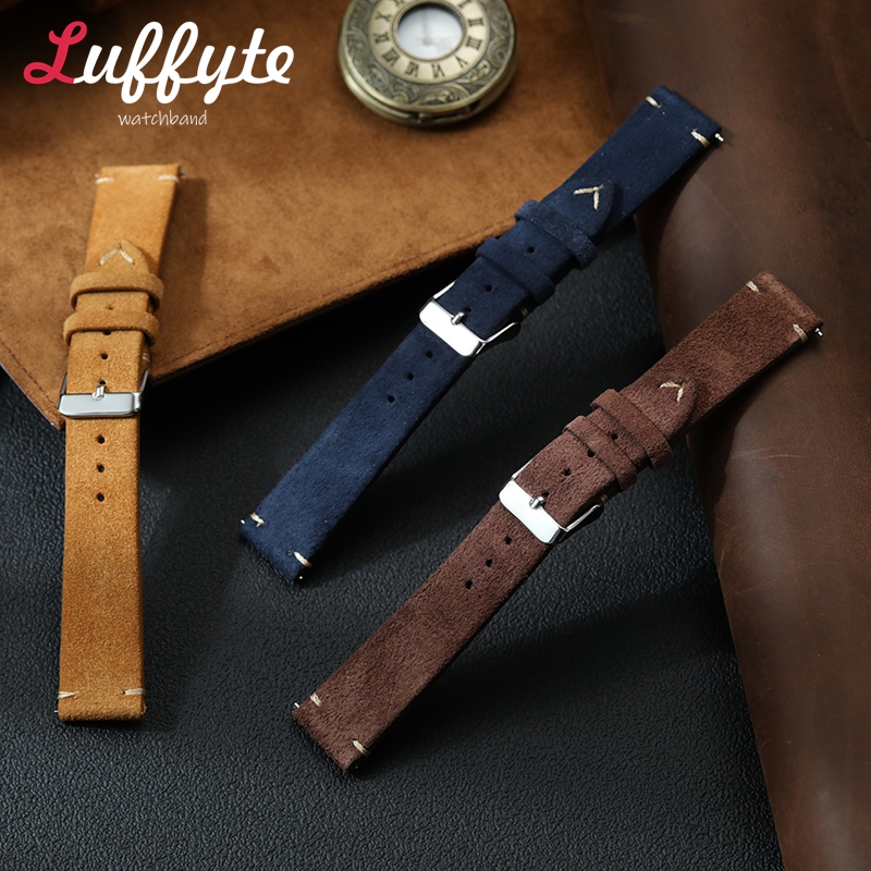 Vintage Suede Leather Watch Ba - đánh giá và giá Smartwatch Vintage Watches For Men