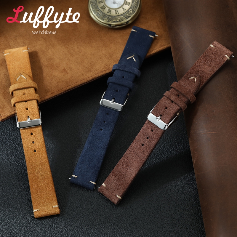Vintage Suede Leather Watch Ba - đánh giá và giá Smartwatch Vintage Watches For Men