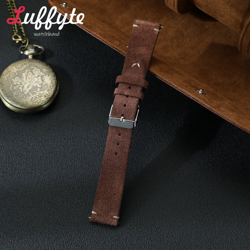 Vintage Suede Leather Watch Ba - đánh giá và giá Smartwatch Vintage Watches For Men