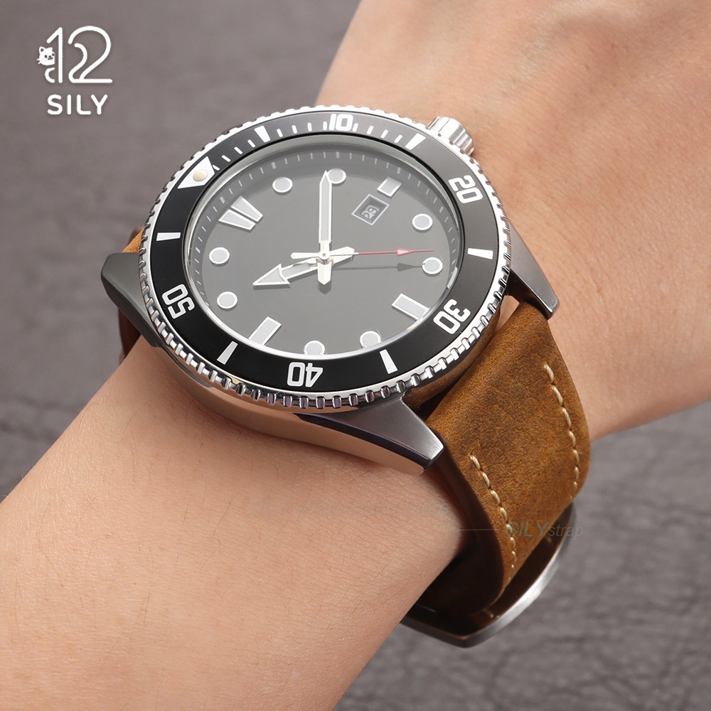 20/22mm Calfskin Leather Watch - đánh giá và giá Smartwatch Vintage Watches For Men