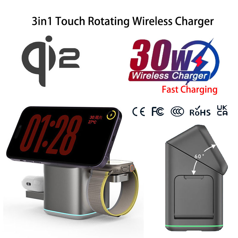 Praiser 25W Qi2 Foldable Touch - đánh giá và giá Smartwatch Watches Compatible With Iphone