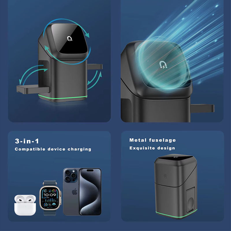 Praiser 25W Qi2 Foldable Touch - đánh giá và giá Smartwatch Watches Compatible With Iphone