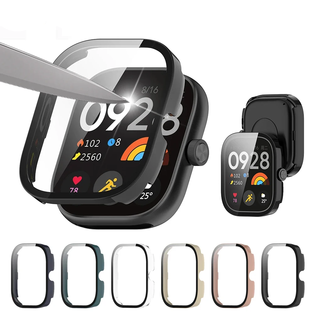 Tempered Glass+Case For Xiaomi - đánh giá và giá Smartwatch Watches For Mens