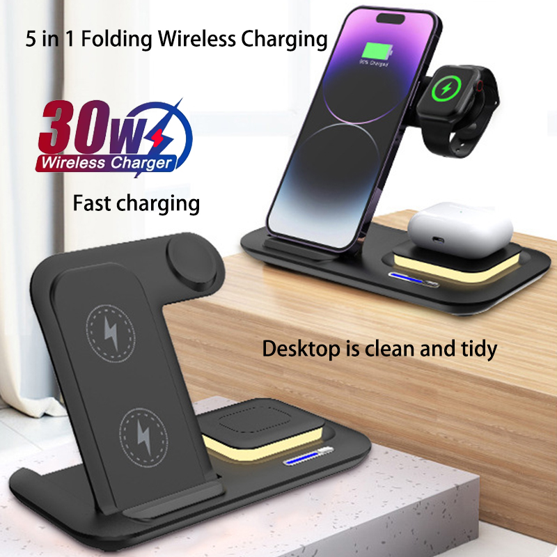 Hot 3 in 1 Foldable Wireless M - đánh giá và giá Smartwatch Watches Compatible With Iphone