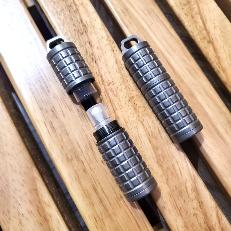 EDC Hợp Kim Titan Vòng Sinh Tồ - đánh giá và giá Tritium Gas Tube