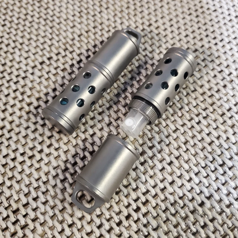 EDC Hợp Kim Titan Vòng Sinh Tồ - đánh giá và giá Tritium Gas Tube