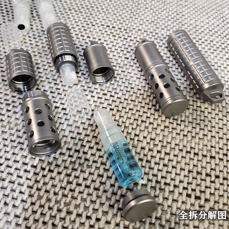 EDC Hợp Kim Titan Vòng Sinh Tồ - đánh giá và giá Tritium Gas Tube