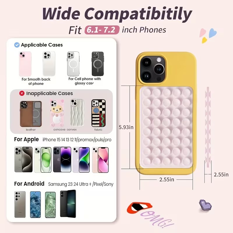 2-Pack Silicone Suction Phone  - đánh giá và giá Watch S