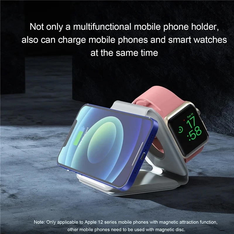 3 In 1 Magnetic Portable Wirel - đánh giá và giá Smartwatch Watches Compatible With Iphone