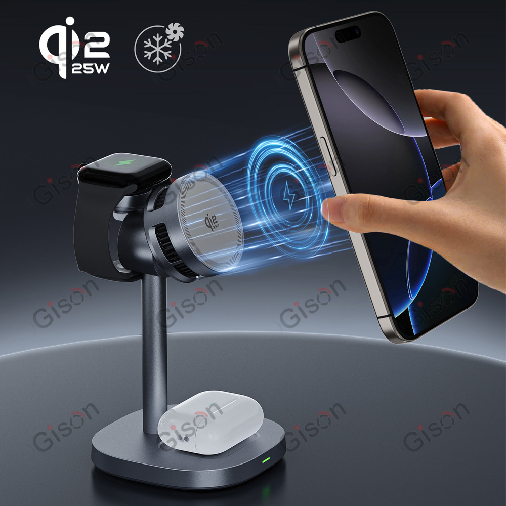 Magnetic 3 in 1 Wireless Charg - đánh giá và giá Smartwatch Watches Compatible With Iphone
