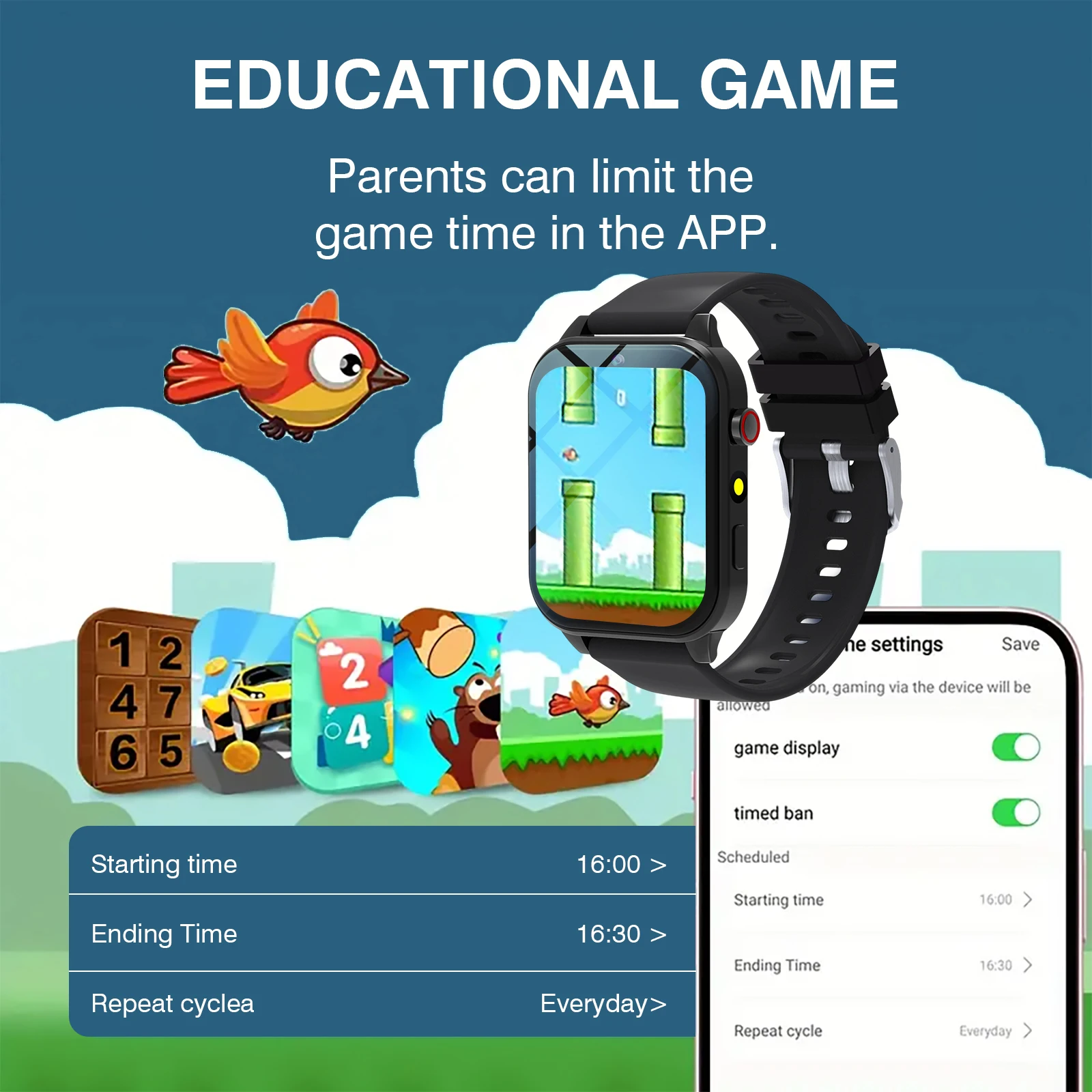 Kids′s Smart Watch 18 Games Ca - đánh giá và giá Smartwatch Digital Watches For Kid Girl