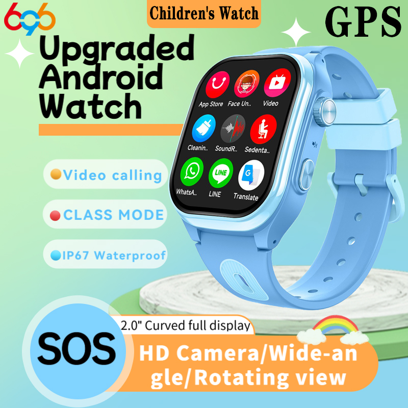 Kids 4G Smart Phone Watches 2+ - đánh giá và giá Smartwatch Watches For Kid Boy With Gps