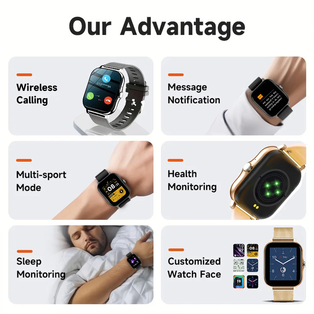Smart Watch For Android IOS Wa - đánh giá và giá Smartwatch Watches Gift For Women
