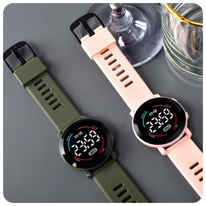 LED Watch Fashion Sports Digit - đánh giá và giá Smartwatch Digital Watches For Kid Girl