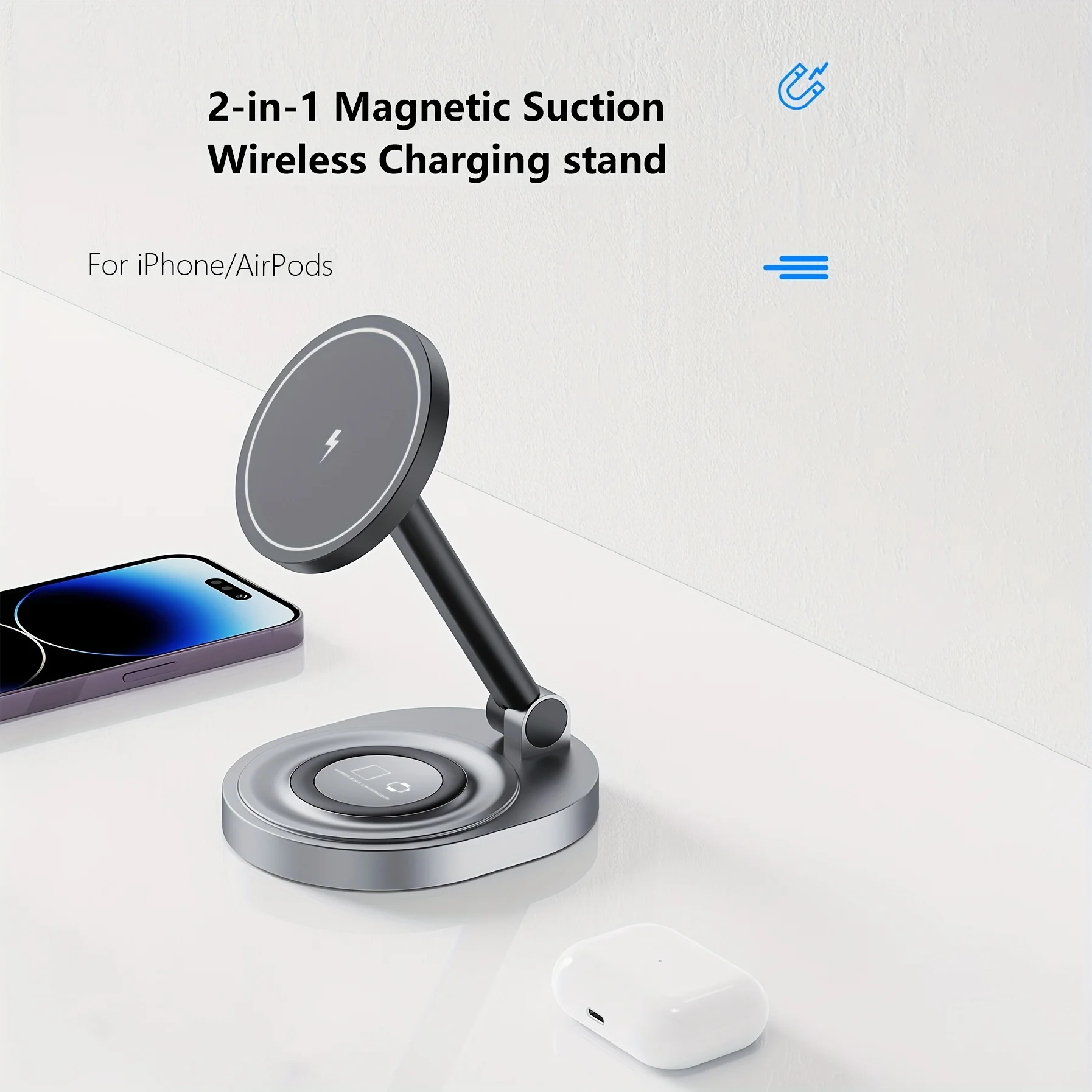 2 In 1 Magnetic Wireless Charg - đánh giá và giá Smartwatch Watches Compatible With Iphone