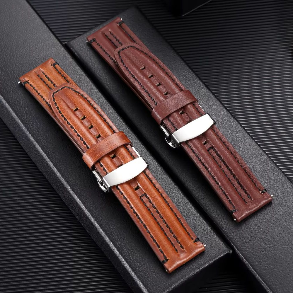 20mm 22mm Genuine Cowhide Watc - đánh giá và giá Smartwatch Vintage Watches For Men