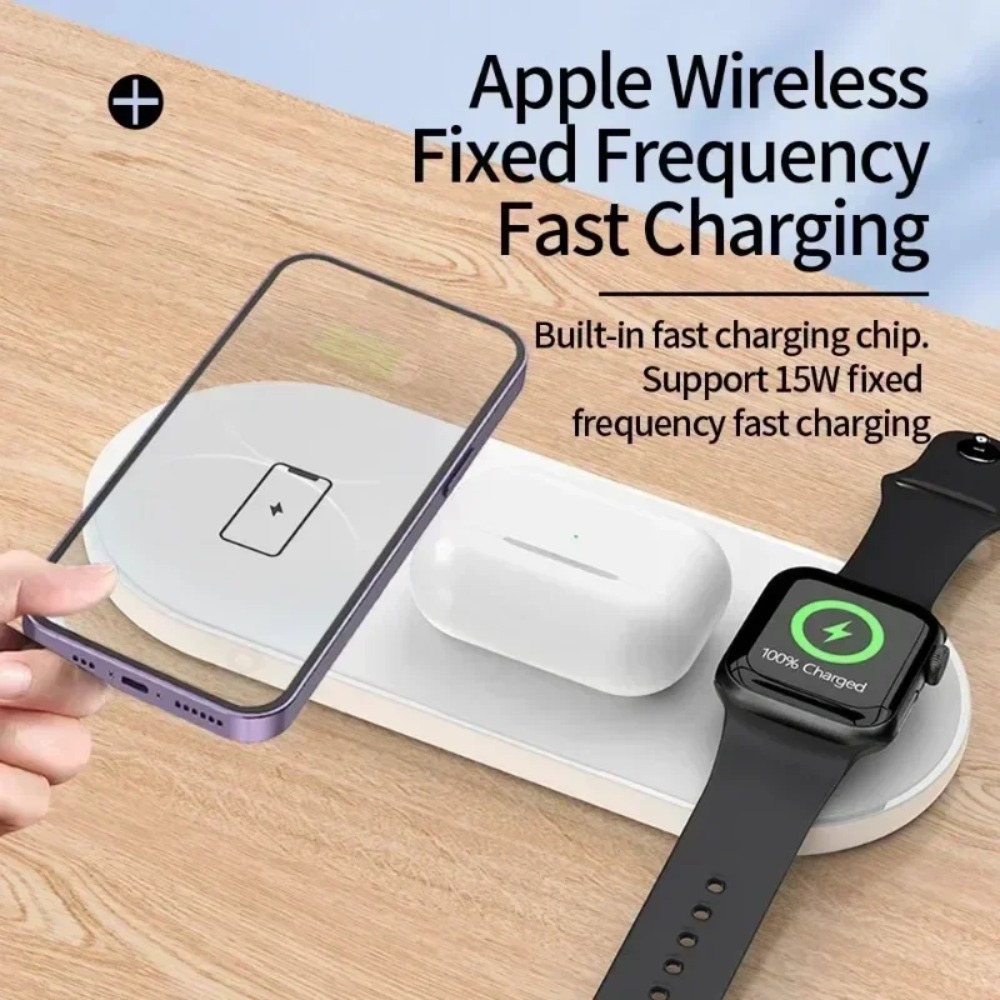 3-in-1 Wireless Charging Pad F - đánh giá và giá Smartwatch Watches Compatible With Iphone
