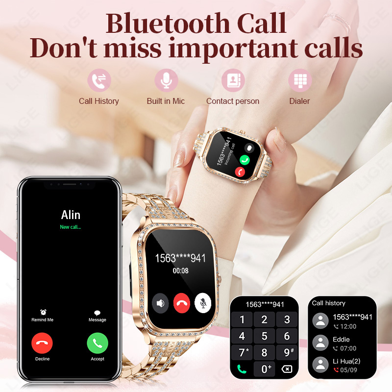 LIGE Smart Watch Women Waterpr - đánh giá và giá Watches Ladies Smartwatch