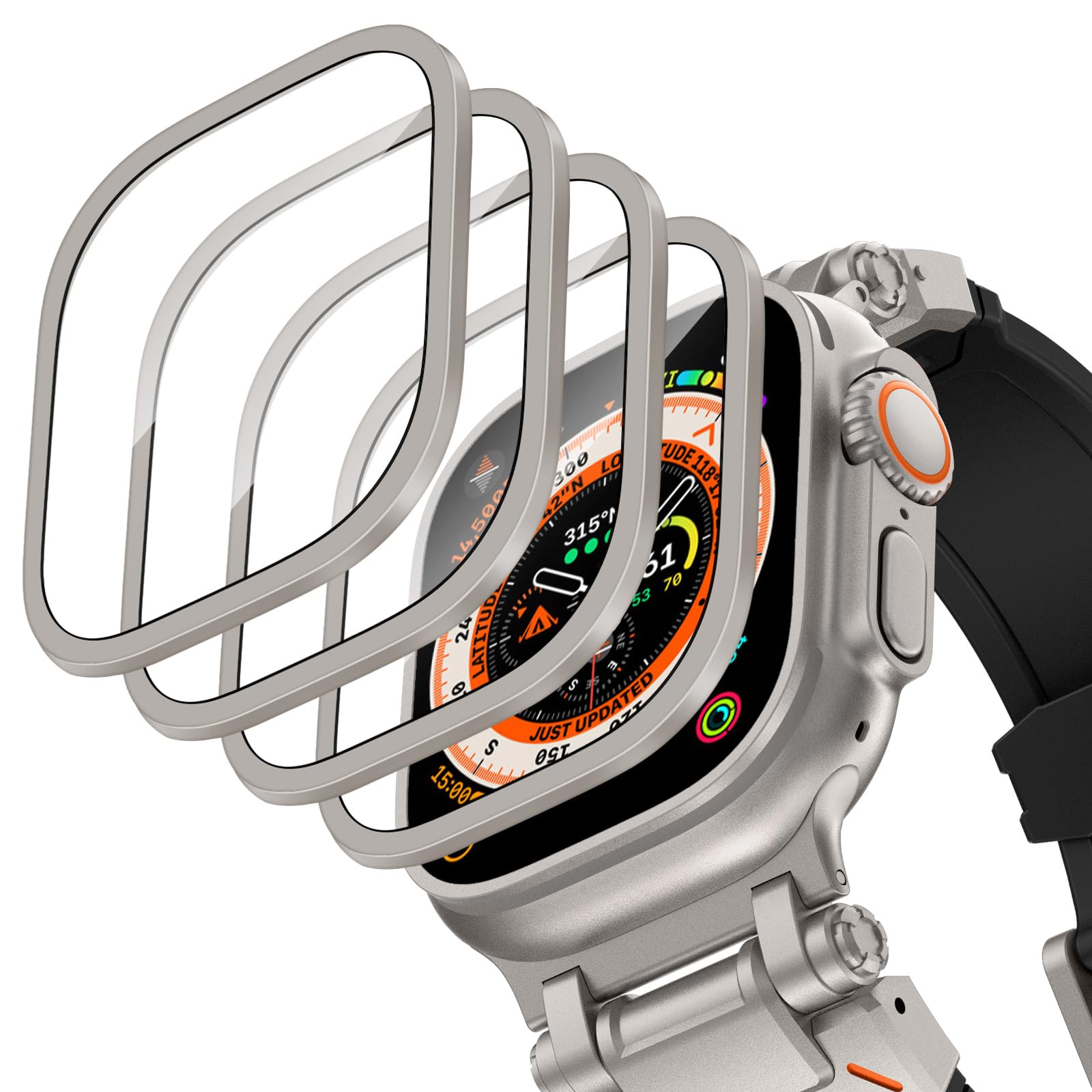 Aluminium Alloy Case+Tempered  - đánh giá và giá Smartwatch Watches Gift For Women