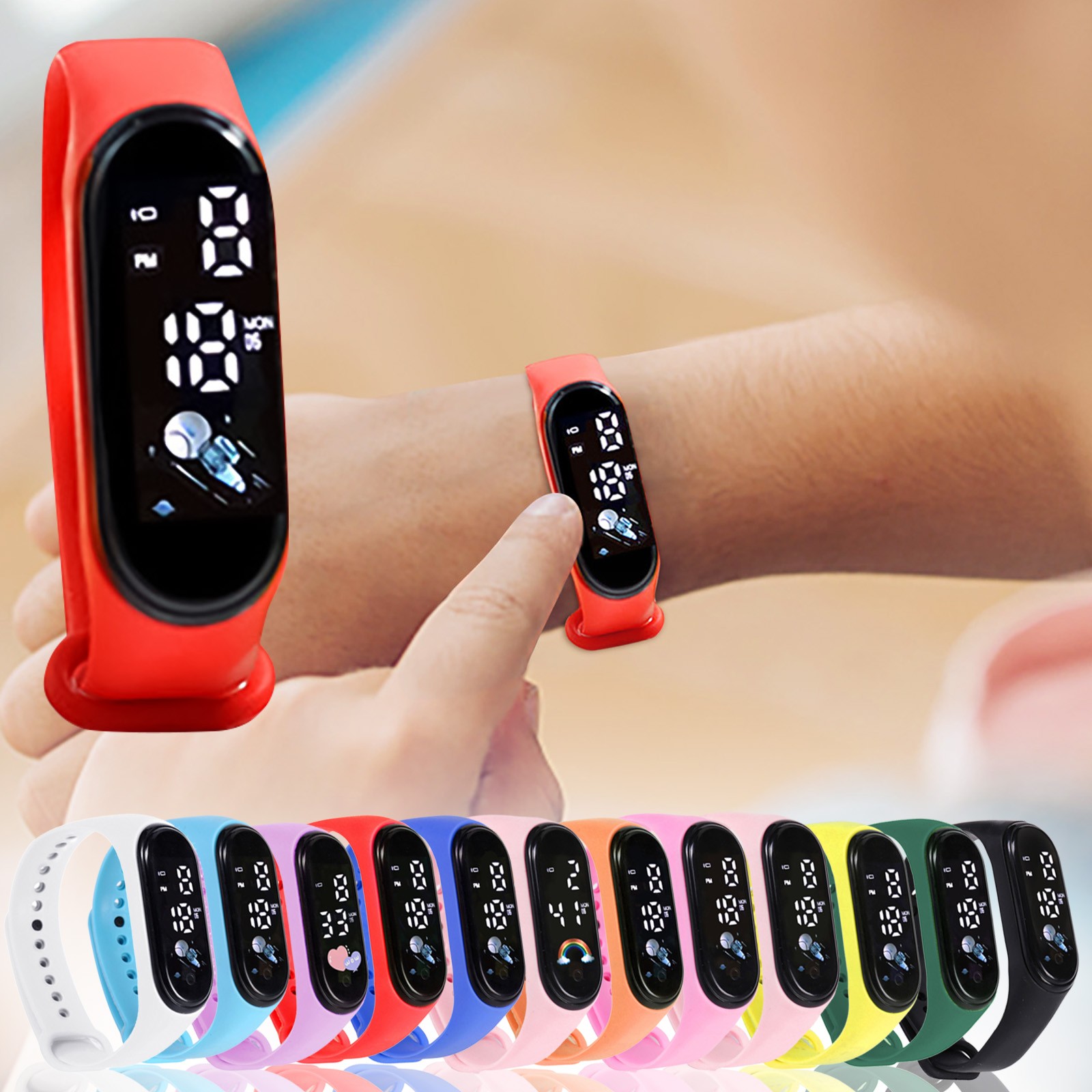 Children Watch Birthday Gift F - đánh giá và giá Smartwatch Digital Watches For Kid Girl